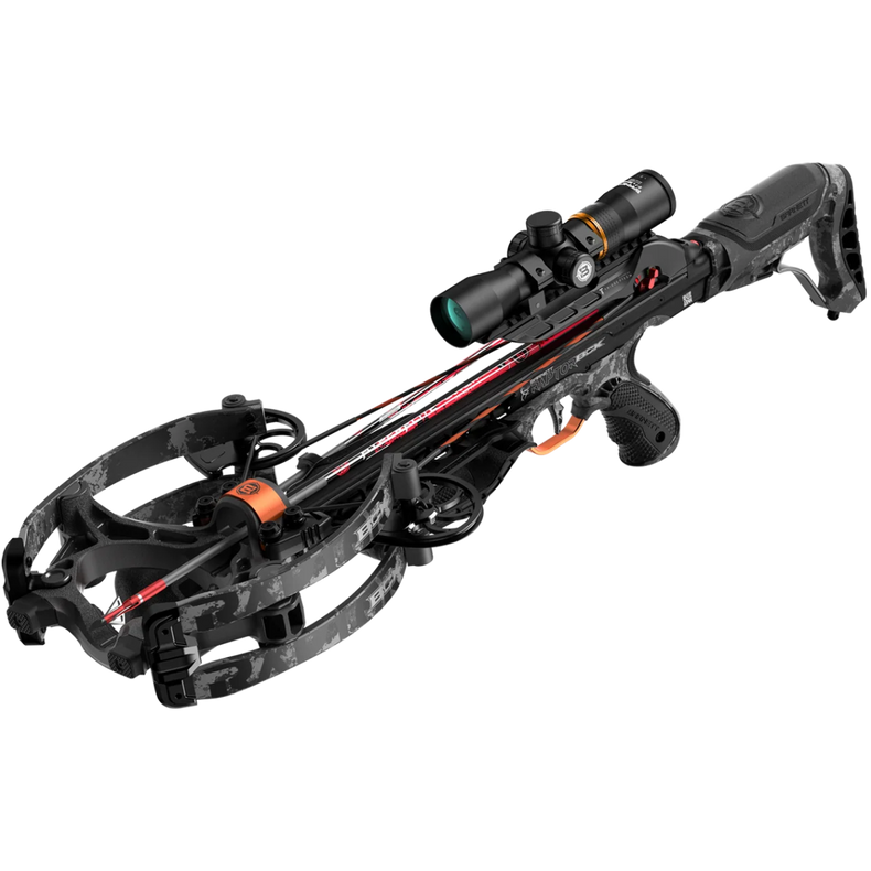 Barnett Hyper Raptor BCX BUK Ops Precision Compound Crossbow Package 425fps