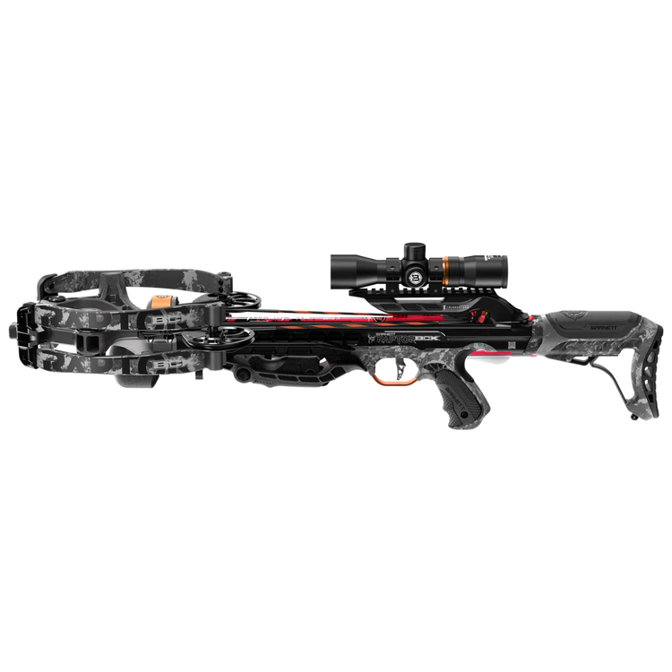 Barnett Hyper Raptor BCX BUK Ops Precision Compound Crossbow Package 425fps