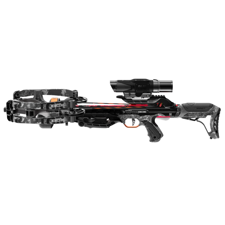 Barnett Hyper Raptor BCX BUK Ops X-Factor Scope Compound Crossbow Package 425fps