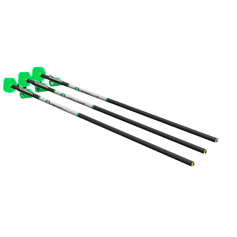 CenterPoint 20" Lighted Carbon Bolts Pack Of 3