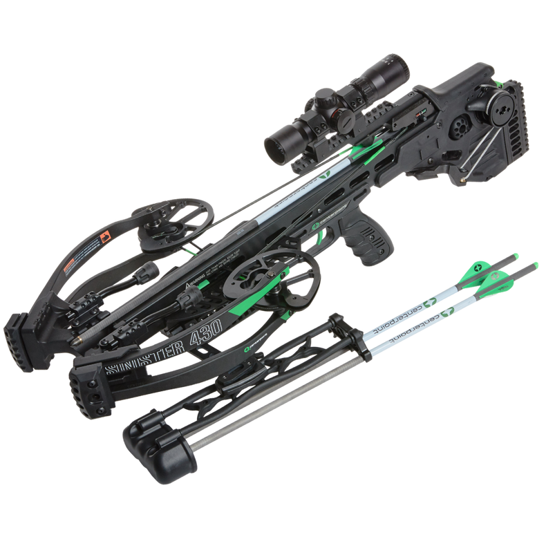 CenterPoint Sinister 430 Compound Crossbow Package 430fps