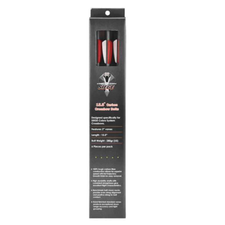 EK Archery Siege Crossbow Bolts Pack Of 6