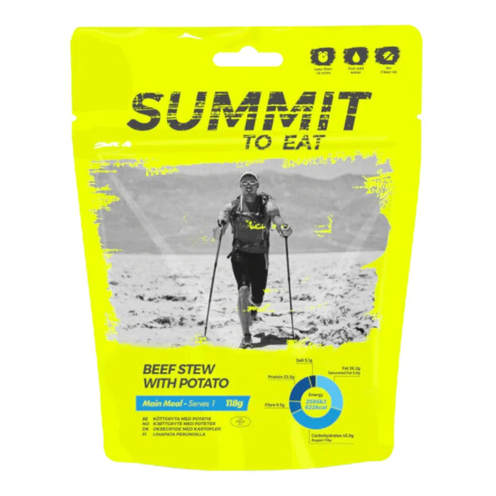 Summit To Eat Spezzatino di manzo con patate liofilizzate in busta