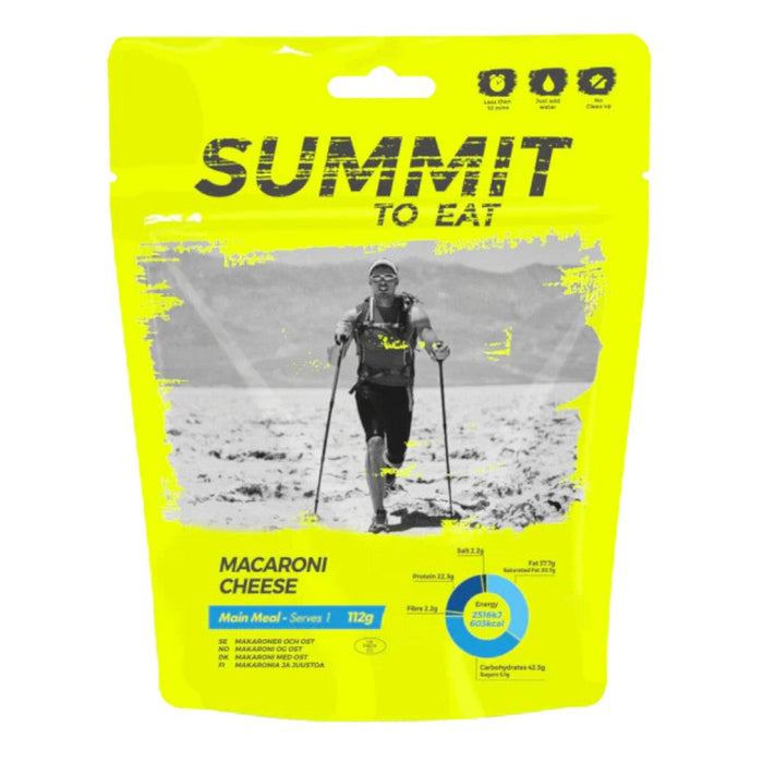 Summit To Eat Macaroni Cheese Freeze Dried Pasto in busta