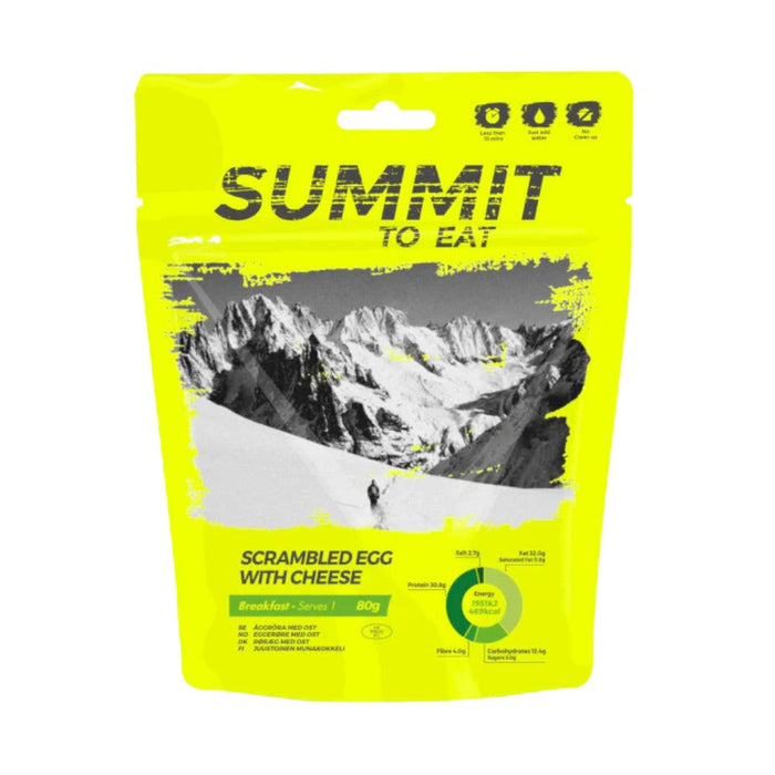 Summit To Eat Uovo strapazzato con Formaggio Sacchetto di Pasto Liofilizzato