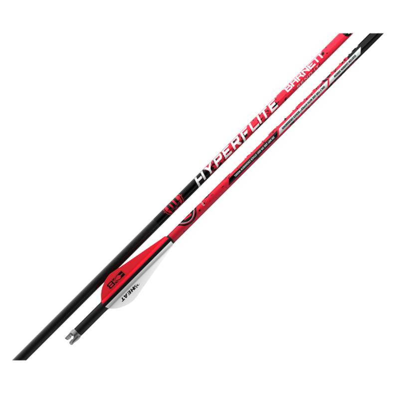 Barnett Hyperflite 20" Carbon Crossbow Bolts - Pack of 5