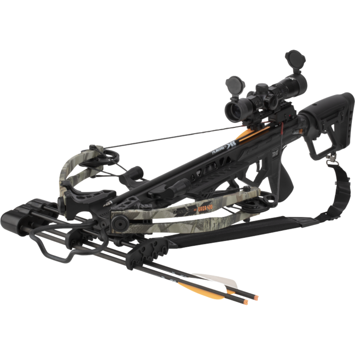 Bear Archery SAGA 420 Compound Crossbow Package 420fps