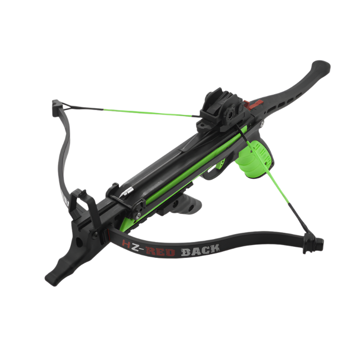 Hori-Zone Redback Pistol Crossbow 50lbs - Green/Black