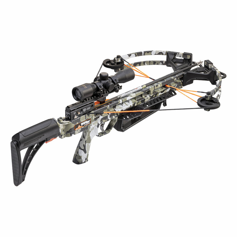 Wicked Ridge Crossbow Compound Raider 400 De-Cock Rope Sled Adjustable Stock Pro-View Scope