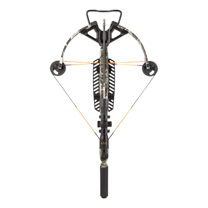 Wicked Ridge Crossbow Compound Raider 400 De-Cock Rope Sled Adjustable Stock Pro-View Scope