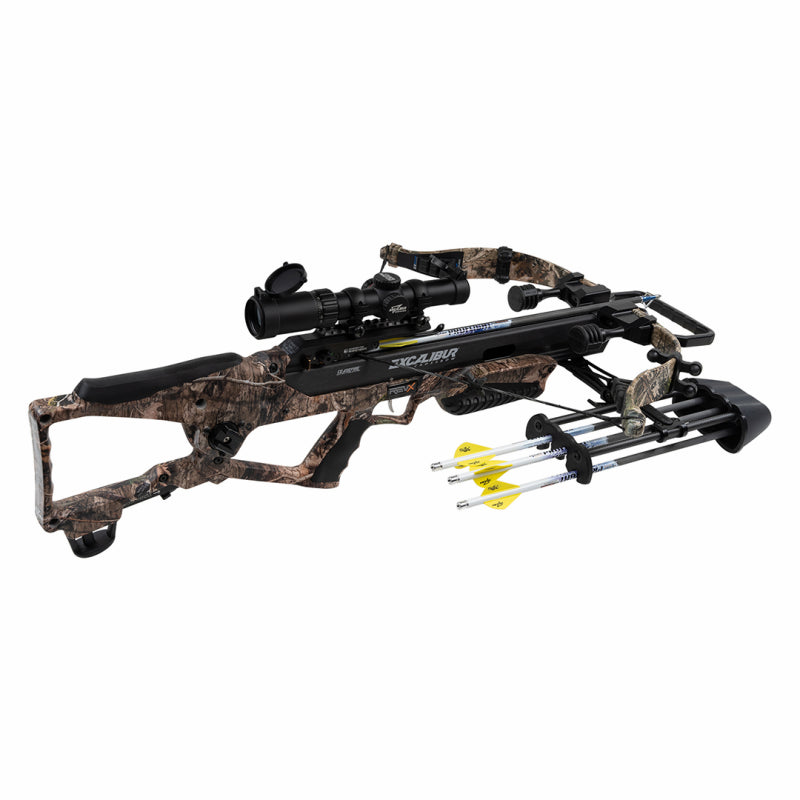 Excalibur REVX Crossbow Set with Overwatch Scope - Mossy Oak DNA Camo