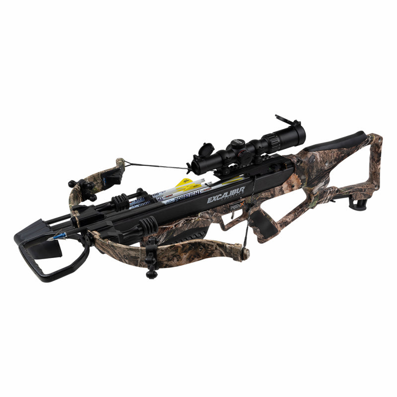 Excalibur REVX Crossbow Set with Overwatch Scope - Mossy Oak DNA Camo