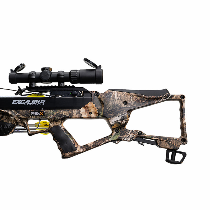 Excalibur REVX Crossbow Set with Overwatch Scope - Mossy Oak DNA Camo