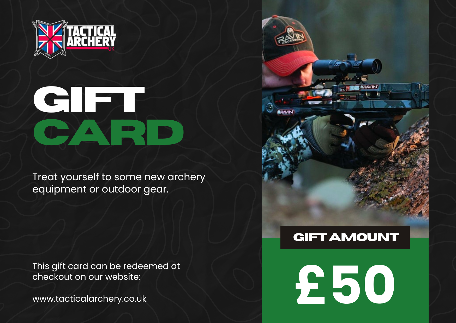 Tactical Archery UK Gift Card - £50