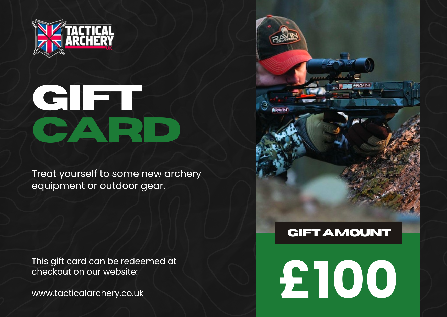 Tactical Archery UK Gift Card - £100