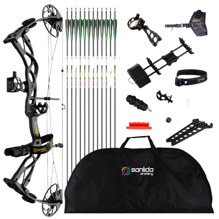 Sanlida Dragon X9 Compound Bow Package