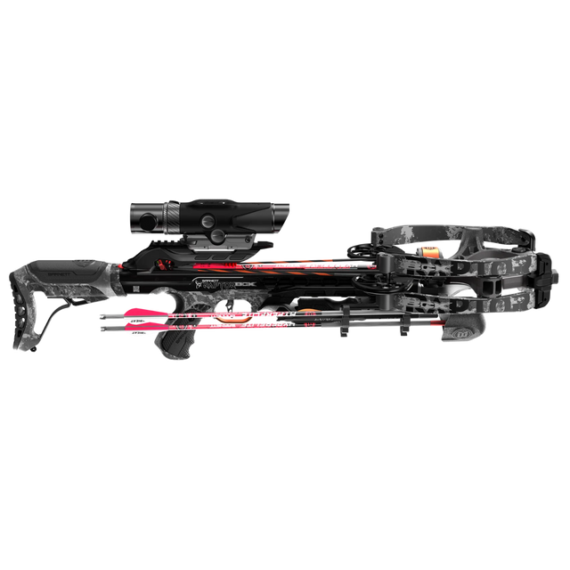 Barnett Hyper Raptor BCX BUK Ops X-Factor Scope Compound Crossbow Package 425fps
