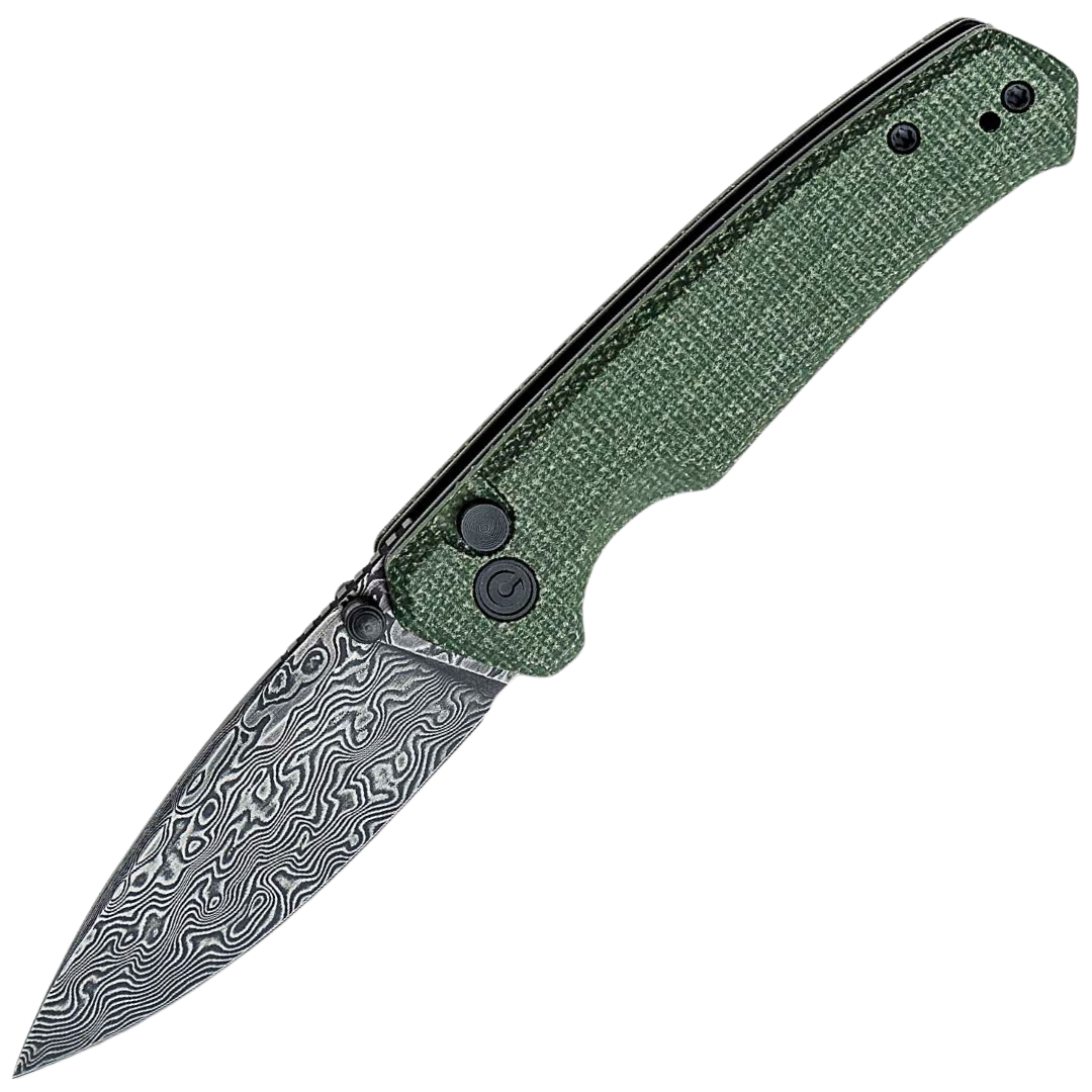 CIVIVI Altus Button Lock Green Micarta C20076-DS1