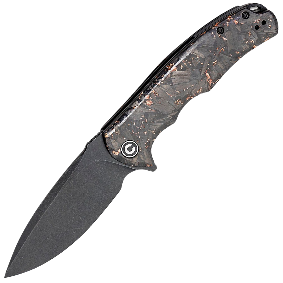 CIVIVI Praxis Copper Shred Carbon Fibre C803I