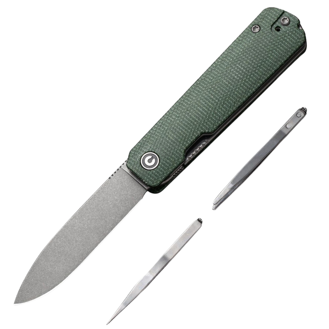 CIVIVI Sendy Green Micarta C21004A-1