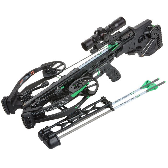 CenterPoint Sinister 430 Compound Crossbow Package 430fps