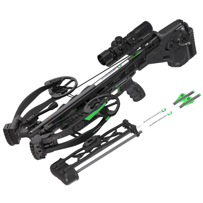 CenterPoint Sinister 430D Compound Crossbow Package