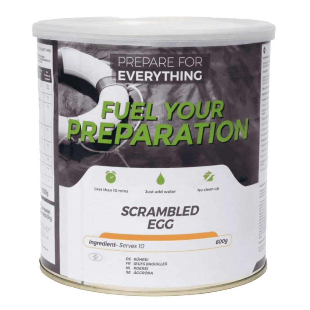 Fuel Your Preparation Scrambled Egg Freeze Dried Meal Tin