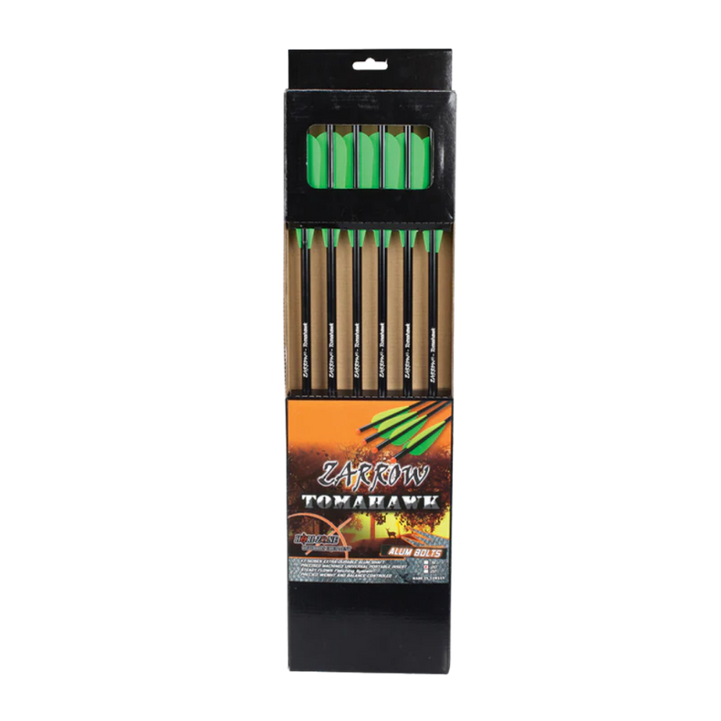 Hori-Zone Zarrow Tomahawk Aluminium Crossbow Bolts - Pack of 6