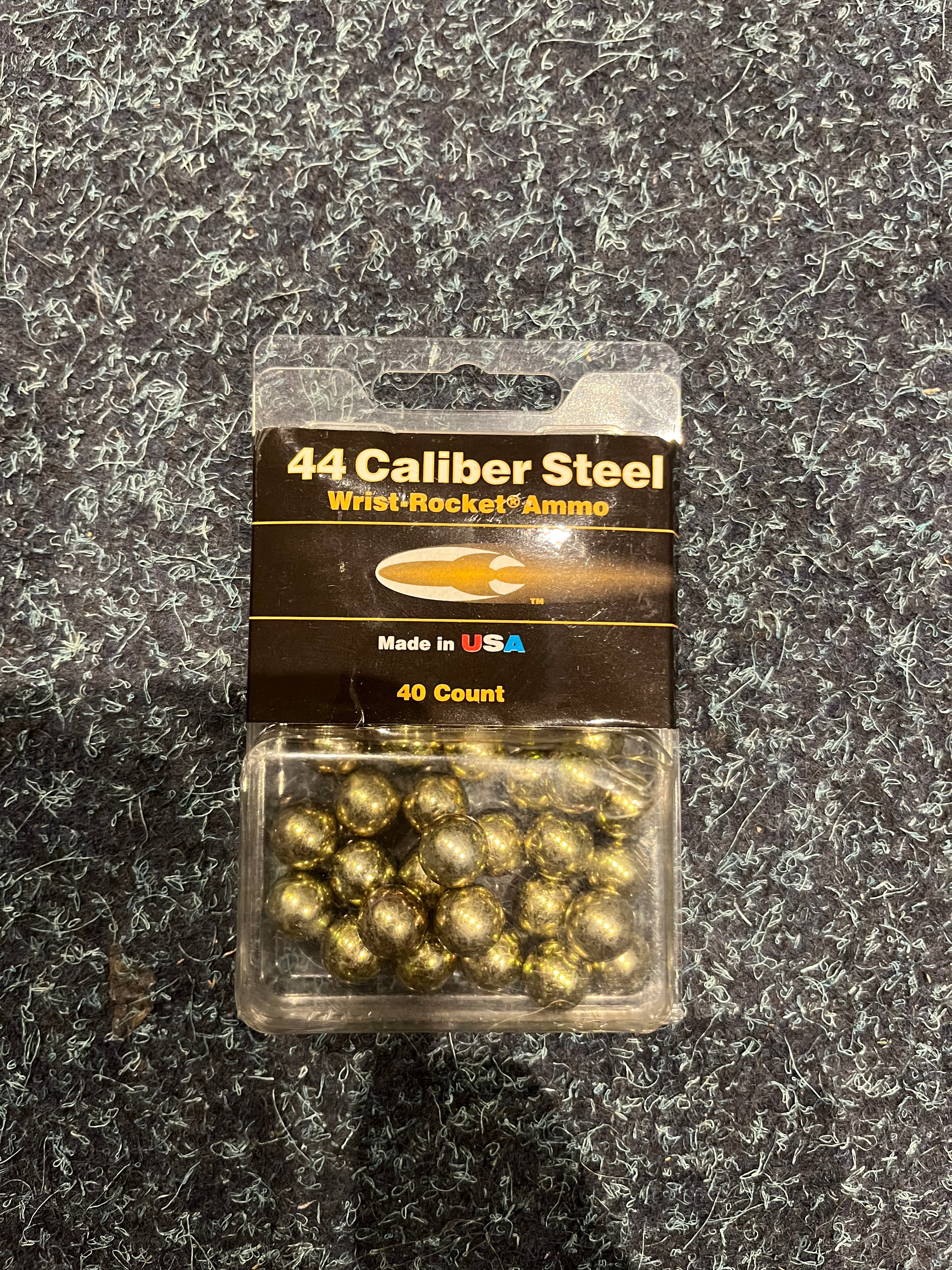 Saunders Wrist-rocket 44 Cal Steel Slingshot ammo