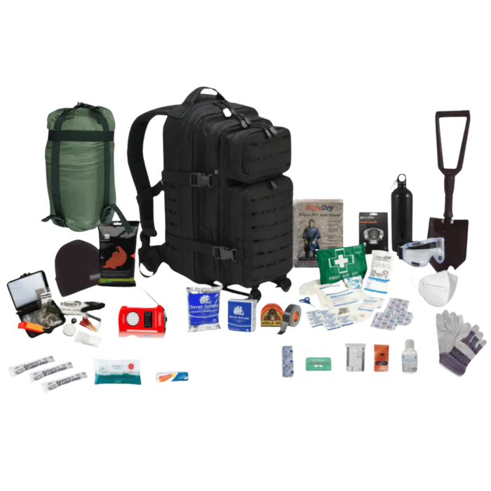 One Person 72hr Emergency Survival Grab Bag