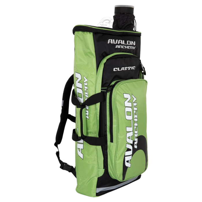 Recurve Backpacks Classic with Arrowtube Green
