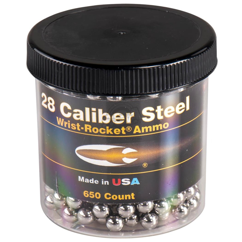Saunders Steel Slingshot Ball Bearings 9/32" Grain - 650 Pack