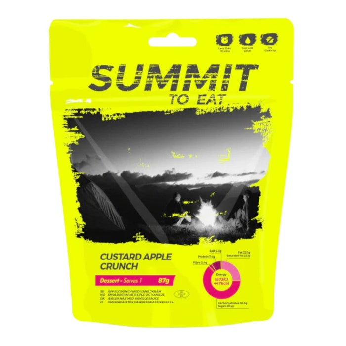 Summit To Eat Custard Apple Crunch Freeze Dried Meal Pouch