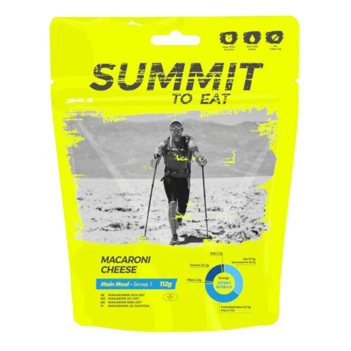 Summit To Eat Macaroni Cheese Freeze Dried Meal Pouch