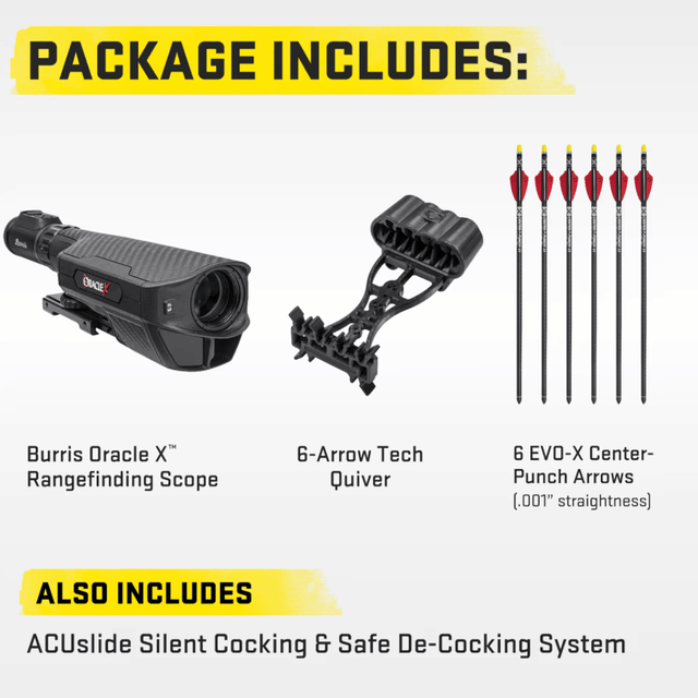TenPoint Flatline 460 Oracle X Compound Crossbow Package 460fps