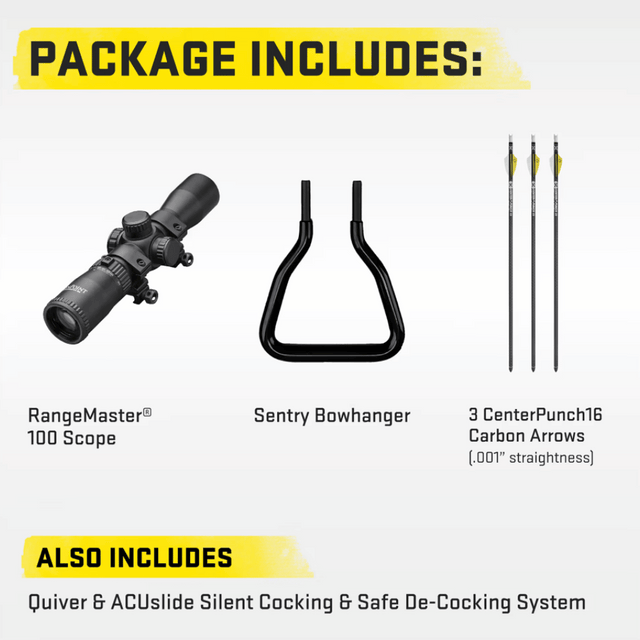 TenPoint Siege 425 Compound Crossbow Package 425fps