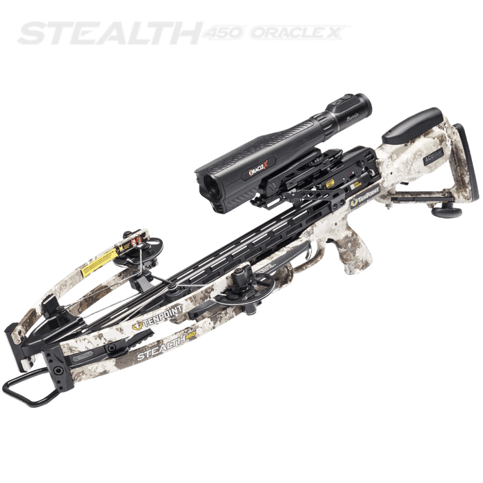 TenPoint Stealth 450 Oracle X Compound Crossbow Package 450fps