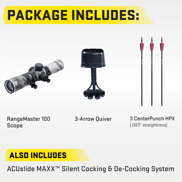 Tenpoint TRX 26 Compound Crossbow Package 460fps