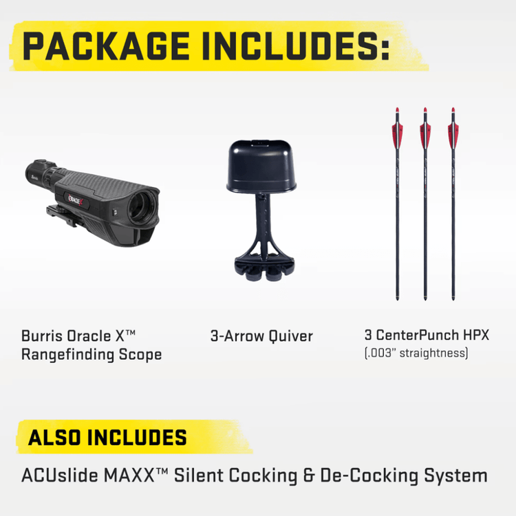Tenpoint TRX 26 Oracle X Compound Crossbow Package 460fps