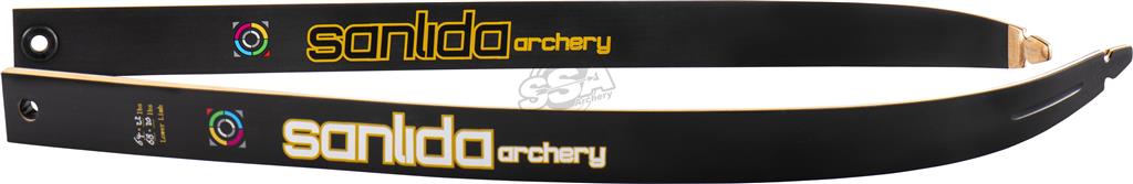 Sanlida Beginner recurve package – 68", 18 lbs, right-handed, black