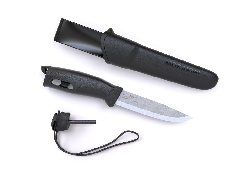 Companion Spark Outdoor Knife with Built-In Fire Starter