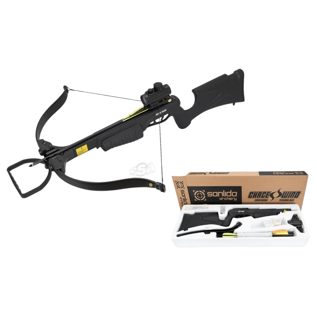 Sanlida Recurve Crossbow Sets Chace Wind Black 150 lbs - Fast UK Shipping | Tactical Archery UK