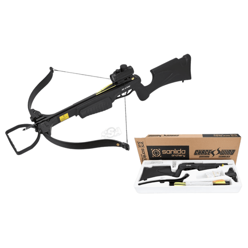 Sanlida Recurve Crossbow Sets Chace Wind Black 150 lbs - Fast UK Shipping | Tactical Archery UK