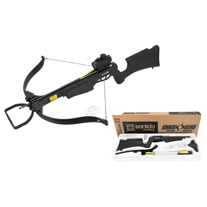 Sanlida Recurve Crossbow Sets Chace Wind Black 150 lbs - Fast UK Shipping | Tactical Archery UK