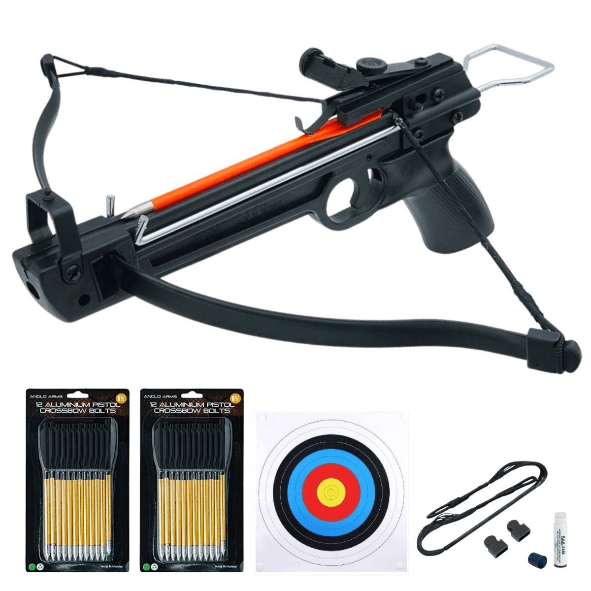 Anglo Arms Gekko 50lb Aluminium Pistol Crossbow Bundle - Fast UK Shipping | Tactical Archery UK