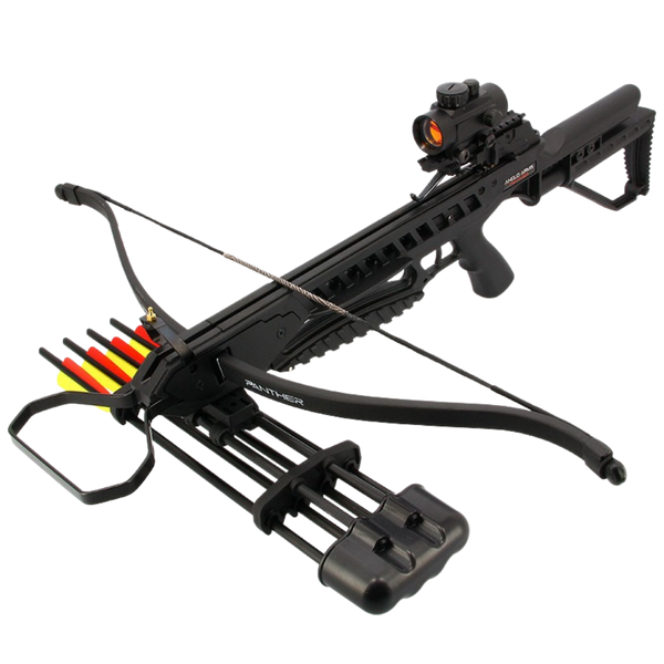 Anglo Arms Panther Recurve Crossbow Package Black 245FPS - Fast UK Shipping | Tactical Archery UK