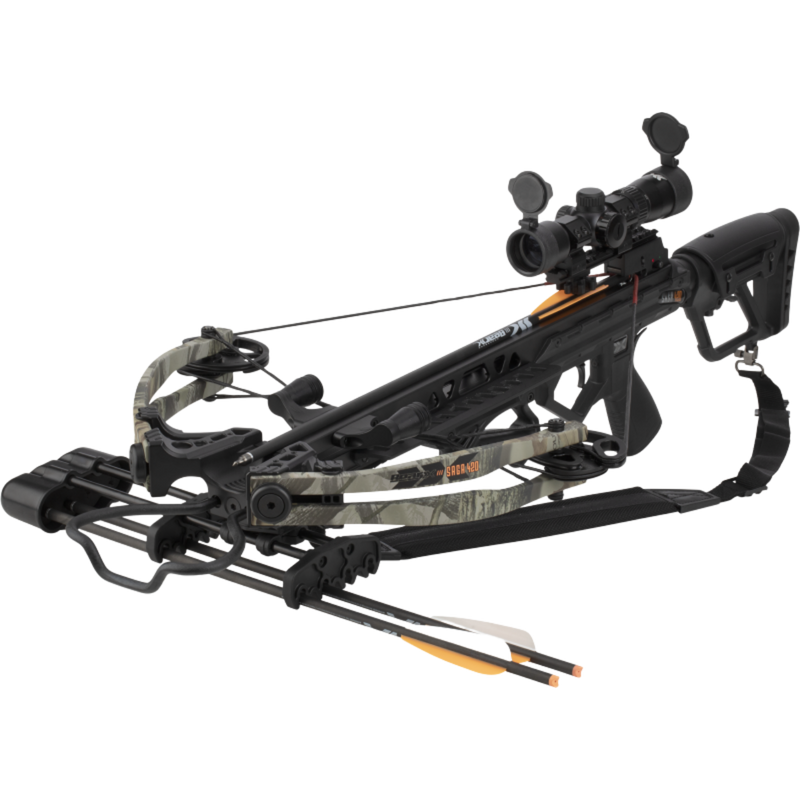 Bear Archery SAGA 420 Compound Crossbow Package 420fps - Fast UK Shipping | Tactical Archery UK