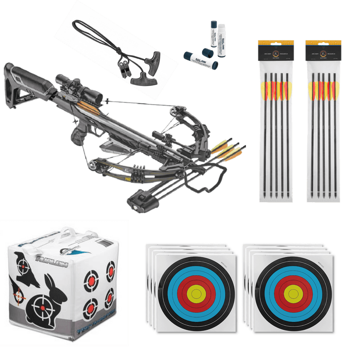 EK Archery HEX 400 Compound Crossbow Bundle - 210lbs