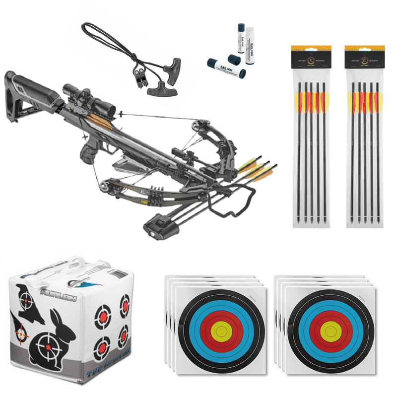 EK Archery HEX 400 Compound Crossbow Bundle - 210lbs