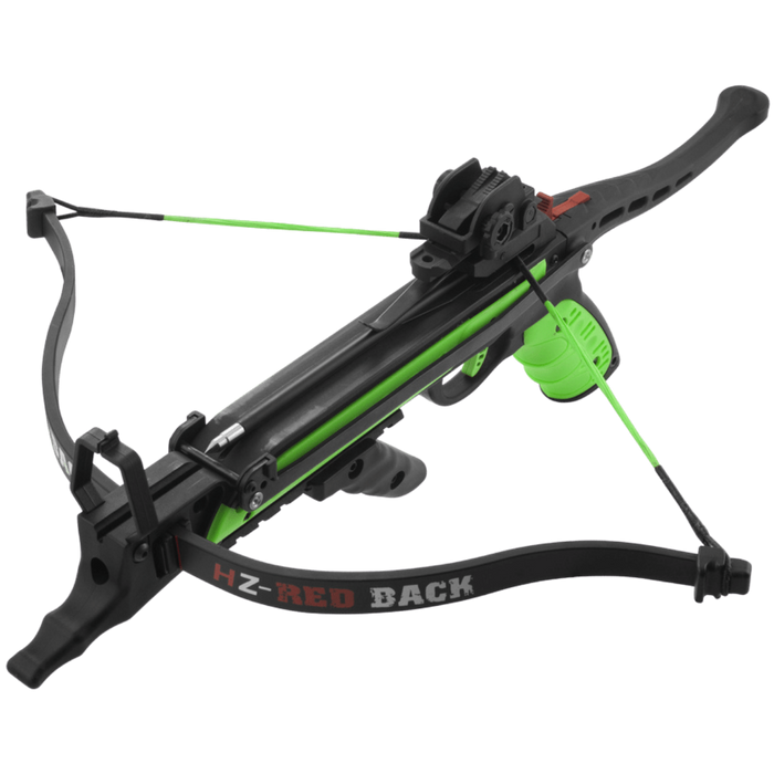 Hori-Zone Redback RTS Pistol Crossbow 80lb - Green/Black - Fast UK Shipping | Tactical Archery UK